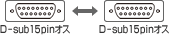 D-sub15pin�I�X�|D-sub15pin�I�X