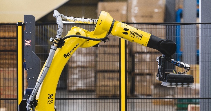 サンワサプライとSGシステム、AI荷下ろしロボットを西日本物流センターに導入~東日本での実運用を踏まえた展開、倉庫運用の高度化・省人化を推進~
