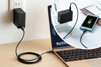 USB Type-C搭載機器に充電ができるPower Delivery対応AC充電器