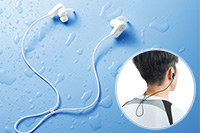 雨や汗に強い、Bluetooth5.0対応ヘッドセット