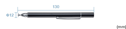 PDA-PEN49BKの寸法図