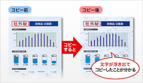 セキュリティ用紙の画像