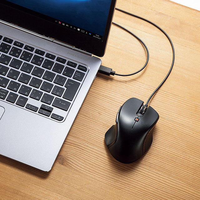 USB Type-Cコネクタを搭載し、タブレットでも使用できる有線ブルーLEDマウスを発売。｜サンワサプライ株式会社