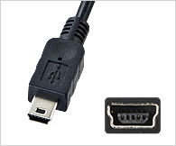 Mini USB 2.0 Type-B オス