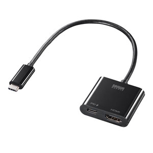 USB Type C-HDMI変換アダプタ(4K/60Hz/PD対応)