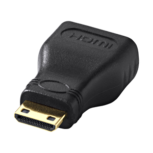 HDMI変換アダプタ（ミニHDMI）