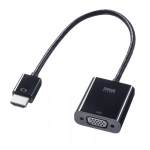 HDMI-VGA変換アダプタ（HDMI Aオス-VGAメス）