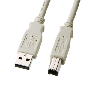 USBケーブル（ライトグレー）