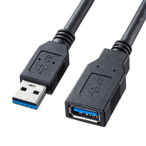 USB3.0延長ケーブル（ブラック）