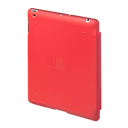 PDA-IPAD36R iPadハードケース（スタンドタイプ・レッド）の画像一覧 | サンワサプライ株式会社
