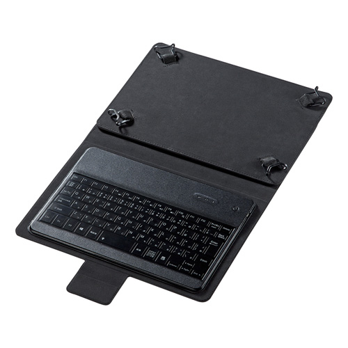 Skb Bttab1bk タブレットケース型bluetoothキーボード ブラック ケースとキーボードが一体になった10インチタブレット用汎用ケース キーボードセット ブラック サンワサプライ株式会社