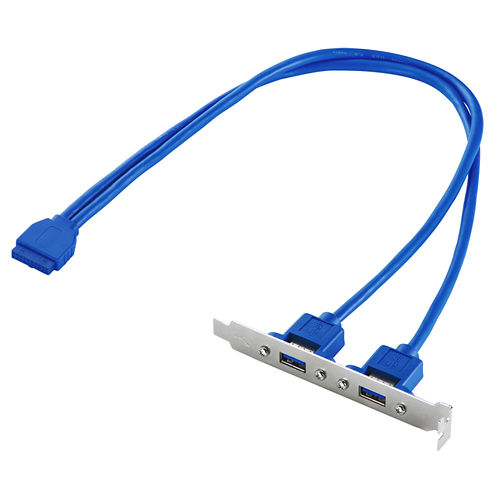 TK-USB30【USB3.0リアスロット2ポート】USB3.2 Gen1（USB3.1/3.0）ポートをリアスロットへ増設可能。 | サンワ