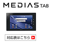 MEDIAS TAB N-06D 対応表 