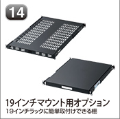 19インチマウント用オプション