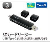 SDカードリーダー