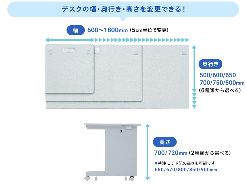 選べるサイズは1500通り