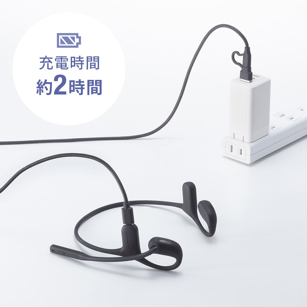 耳をふさがず周囲の音も聞こえる、Bluetooth・有線両対応のオープン