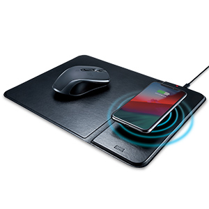 Qi対応ワイヤレス充電機能付きマウスパッドとqi対応充電式ワイヤレスブルーledマウスを発売 サンワサプライ株式会社