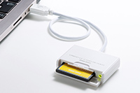 UDMA対応コンパクトフラッシュ対応のUSB3.1 Gen1(USB3.0) CFカードリーダー