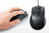 左右クリック、サイドボタンが反転した左利きの方に最適な左利き専用マウス