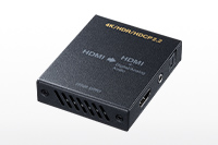HDMI信号を映像・音声信号に分離できる4K/HDR対応オーディオ分離器