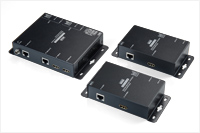 HDMI信号を最大100mまで2分配して延長できるPoE対応エクステンダー