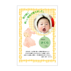 我が家に家族が増えたよ!（写真用）