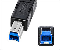 USB 3.0 Type-B オス