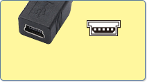 USB2.0 ミニB 5pin（メス）