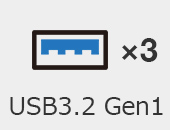 USB3.2 Gen1×3
