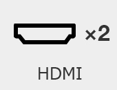 HDMI×2