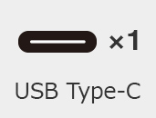 USB Type-C×1