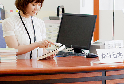 受付（病院、図書館など）