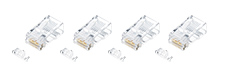 カテゴリ6A RJ-45コネクタ（単線用）