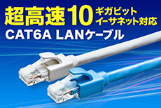 CAT6A LANケーブル