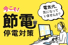 今こそ！節電・停電対策