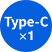 Type-C×1